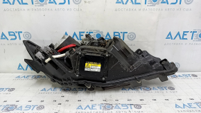 Left front headlight assembly for Lexus ES300h ES350 13-15 pre-rest xenon + LED DRL, sand-finished, for polishing