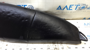 Right rear seat side panel for Infiniti Q50 14-24, black leather, dented
