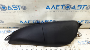 Left rear seat side panel for Infiniti Q50 14-24, black leather, dented