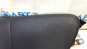 Left rear seat side panel for Infiniti Q50 14-24, black leather, dented
