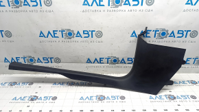 Tesla Model 3 18 front left inner door sill trim, black, scratches