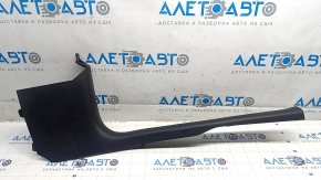 Tesla Model 3 18 front right inner door sill plate - black, minor scratches