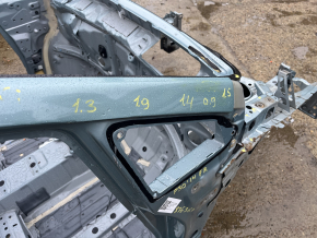 Front right quarter panel for Toyota Prius 30 10-15 on the body, green