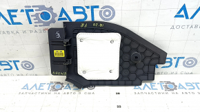 Right side center console trim for Hyundai Ioniq 17-22 HEV, PHEV, black, crack in mount, scratches