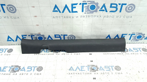 Black inner door sill trim, front left, Hyundai Ioniq 17-22, broken fasteners, worn