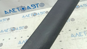 Black inner door sill trim, front left, Hyundai Ioniq 17-22, broken fasteners, worn