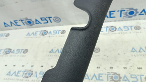 Black inner door sill trim, front left, Hyundai Ioniq 17-22, broken fasteners, worn