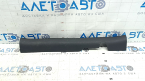 Hyundai Ioniq 17-22 black, worn, front right inner door sill plate