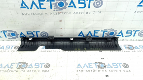 Hyundai Ioniq 17-22 black, worn, front right inner door sill plate