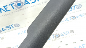 Hyundai Ioniq 17-22 black, worn, front right inner door sill plate