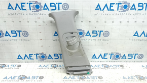 Left upper center pillar trim for Hyundai Ioniq 17-22, gray, scratches, needs cleaning