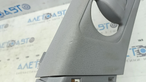 Right upper center pillar trim for Hyundai Ioniq 17-22, gray, scratches
