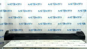 Right side sill for Volvo XC90 16-25 with seal, black, scratches, broken fasteners, torn seal