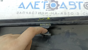 Right side sill for a Hyundai Ioniq 17-22 without a mudguard, black, broken mount, scratches