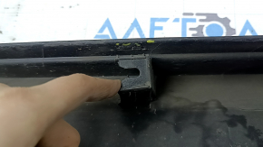 Right side sill for a Hyundai Ioniq 17-22 without a mudguard, black, broken mount, scratches