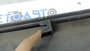 Right side sill for a Hyundai Ioniq 17-22 without a mudguard, black, broken mount, scratches