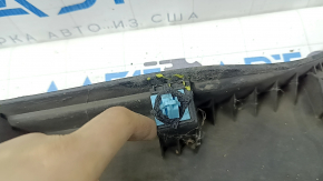 Right side sill for a Hyundai Ioniq 17-22 without a mudguard, black, broken mount, scratches
