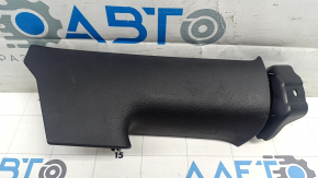 Tesla Model 3 18 right center rear pillar trim - black, scuffed