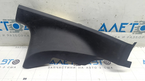 Tesla Model 3 18 rear right door sill trim - black, scratches