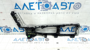 Upper center console trim for Volvo XC90 16-22, gloss black, scratches, broken mount