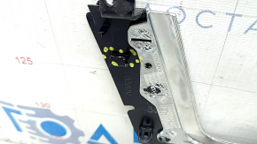 Upper center console trim for Volvo XC90 16-22, gloss black, scratches, broken mount