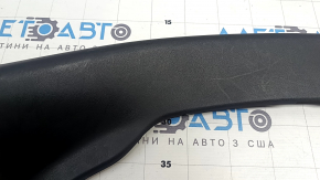 Upper trunk trim for Tesla Model 3 18 - black, worn