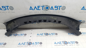 Upper trunk trim for Tesla Model 3 18 - black, worn