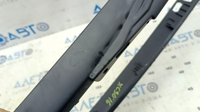 Volvo XC90 16-24 center console trim, black, scratches, peeling coating