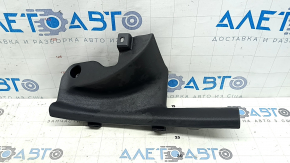 Hyundai Ioniq 17-22 black, scratched inner rear right door sill plate