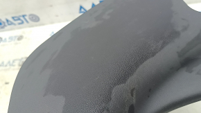 Hyundai Ioniq 17-22 black, worn front pillar trim, lower right
