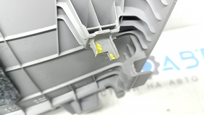 Upper right rear pillar trim for Hyundai Ioniq 17-22, gray, scratches, broken mount