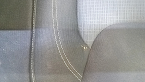 Rear seat, 2nd row, left, Jeep Cherokee KL 14-15, black cloth, with belt and armrest, for cleaning