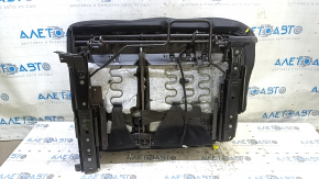 Rear seat, 2nd row, left, Jeep Cherokee KL 14-15, black cloth, with belt and armrest, for cleaning