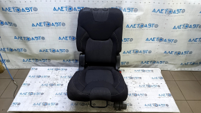 Rear seat row 2 right Jeep Cherokee KL 14-15 black cloth, for cleaning