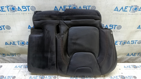 Jeep Cherokee KL 19 rear seat cushion - black leather, perforated, dented