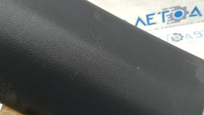 Rear center console trim for Hyundai Ioniq 17-22 HEV, PHEV, black, scratches, cracks in fasteners