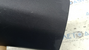 Rear center console trim for Hyundai Ioniq 17-22 HEV, PHEV, black, scratches, cracks in fasteners