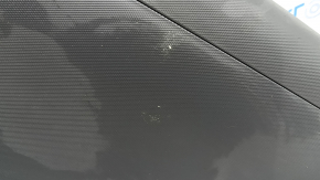 Door trim panel, rear right, Hyundai Ioniq 20-22, black and gray, with armrest, gray leather, with handle, scratches, dent
