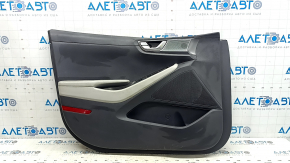 Door trim panel, front left, Hyundai Ioniq 20-22, black and gray