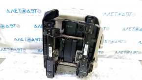 Rear seat, 2nd row, Dodge Journey 11-19, beige cloth, with belt and armrest