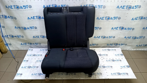 Rear row of seats 2nd row left Mitsubishi Eclipse Cross 18-20 cloth, black