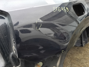 Quarter wing rear right Volvo XC90 16-25 on the body, black