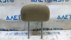Rear center headrest, 2nd row, Dodge Journey 11-20, beige cloth, scratches, needs cleaning