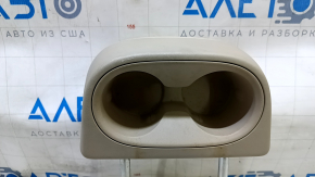 Rear center headrest, 2nd row, Dodge Journey 11-20, beige cloth, scratches, needs cleaning