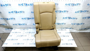 Rear seats, 2nd row, left, Dodge Journey 11-19, brown leather, cleanable