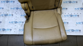 Rear seats, 2nd row, left, Dodge Journey 11-19, brown leather, cleanable
