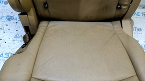 Rear seats, 2nd row, left, Dodge Journey 11-19, brown leather, cleanable