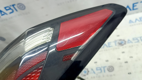 Left outer wing light Hyundai Ioniq 17-22 halogen with cover, worn