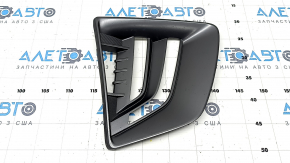 Right front bumper grille for Hyundai Ioniq 20-22 with DRL, gray, sand