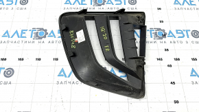 Right front bumper grille for Hyundai Ioniq 20-22 with DRL, gray, sand